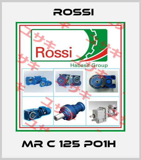 MR C 125 PO1H  Rossi
