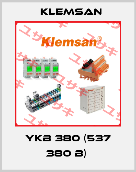 YKB 380 (537 380 B)  Klemsan