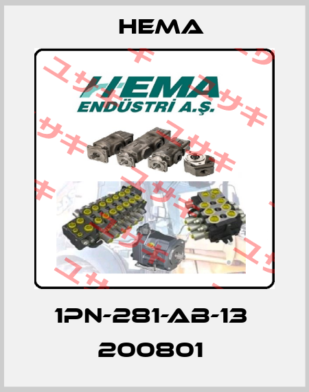 1PN-281-AB-13  200801  Hema