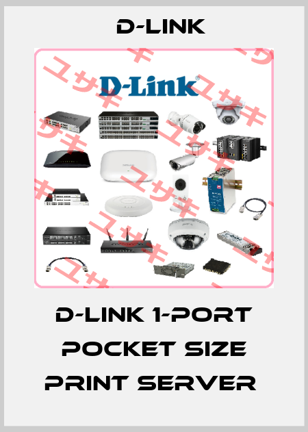 D-Link 1-Port Pocket Size Print Server  D-Link
