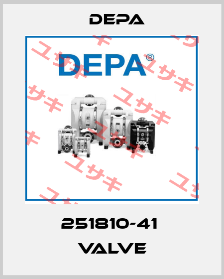 251810-41  Valve Depa