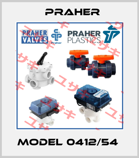 Model 0412/54  Praher