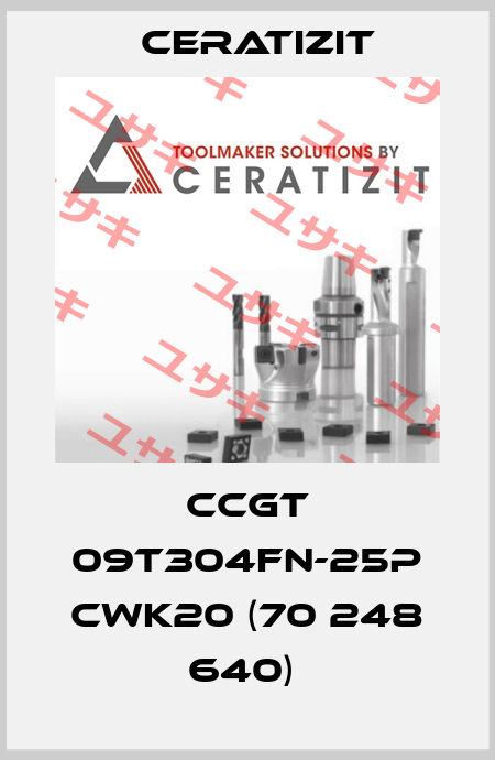 CCGT 09T304FN-25P CWK20 (70 248 640)  Ceratizit
