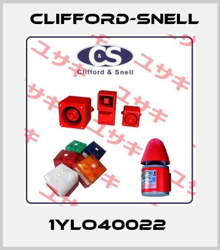 1YLO40022  Clifford-Snell
