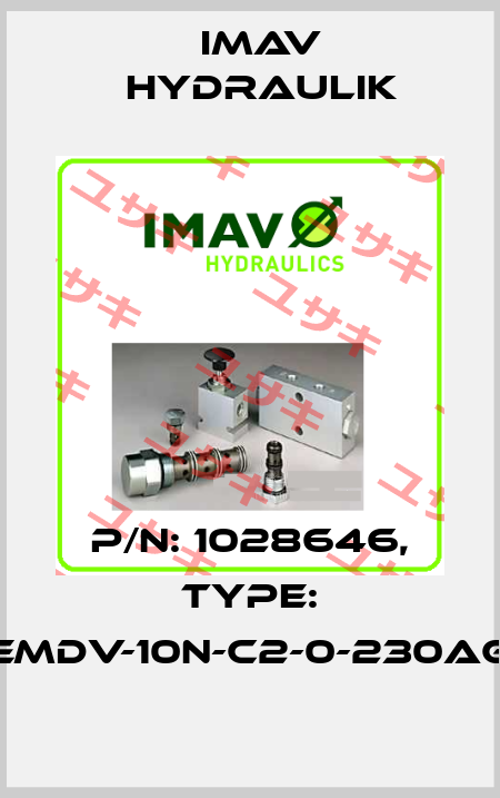 P/N: 1028646, Type: EMDV-10N-C2-0-230AG IMAV Hydraulik