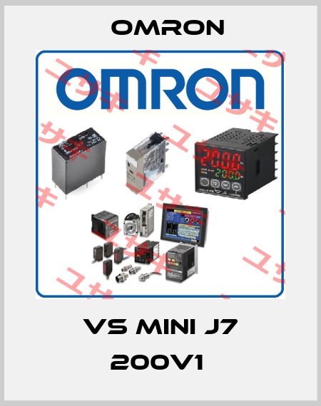 VS MINI J7 200V1  Omron
