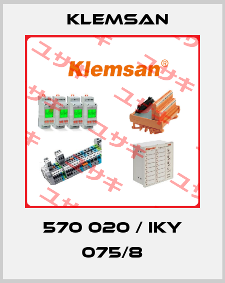 570 020 / IKY 075/8 Klemsan