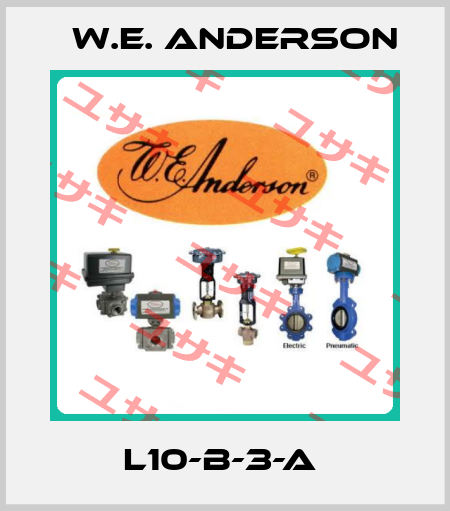 L10-B-3-A  W.E. ANDERSON
