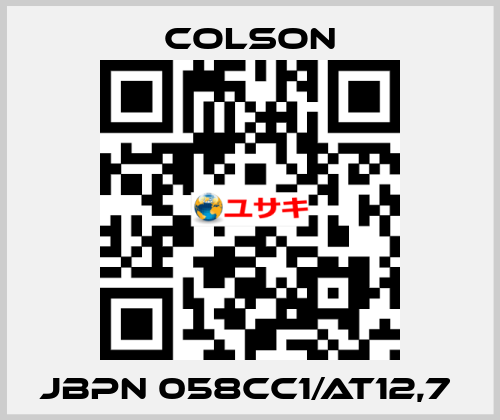 JBPN 058CC1/AT12,7  Colson