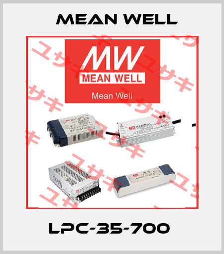 LPC-35-700  Mean Well