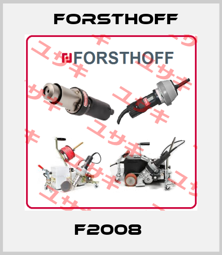 F2008  Forsthoff