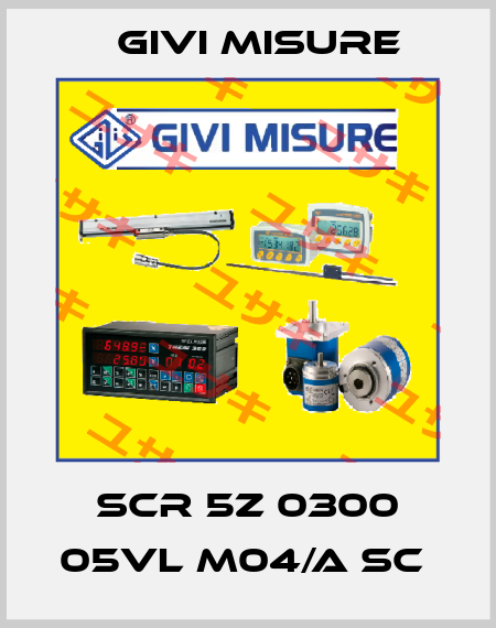 SCR 5Z 0300 05VL M04/A SC  Givi Misure