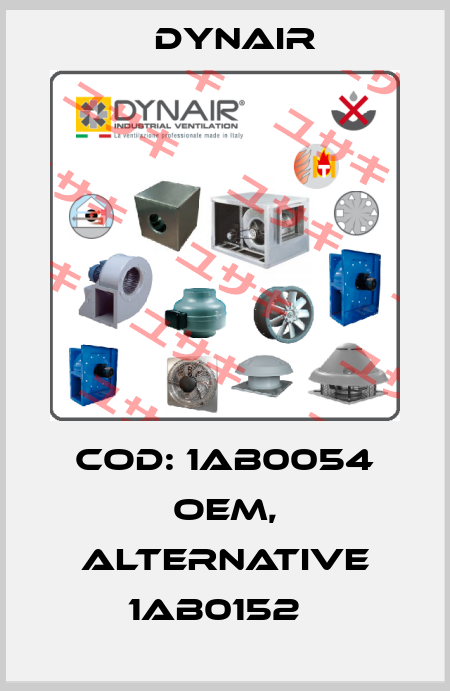 Cod: 1AB0054 OEM, alternative 1AB0152   Dynair