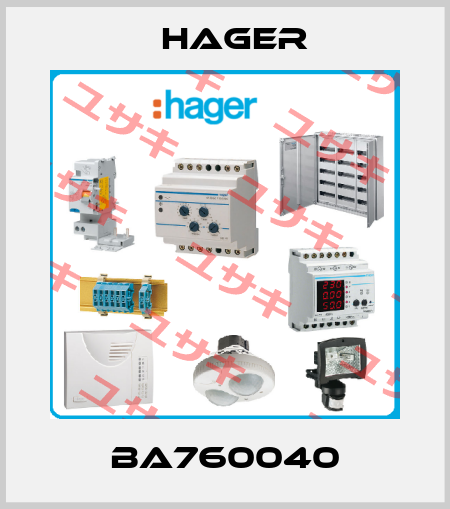 BA760040 Hager