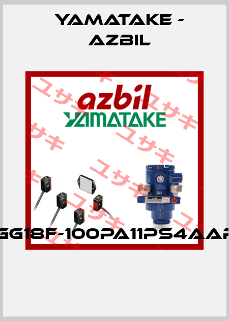 MGG18F-100PA11PS4AARX  Yamatake - Azbil