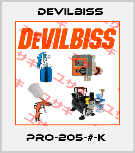 PRO-205-#-K  Devilbiss