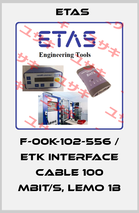 F-00K-102-556 / ETK Interface Cable 100 Mbit/s, Lemo 1B Etas
