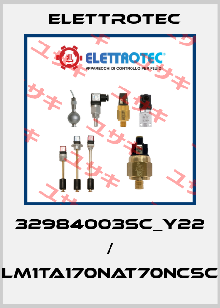 32984003SC_Y22 / LM1TA170NAT70NCSC Elettrotec
