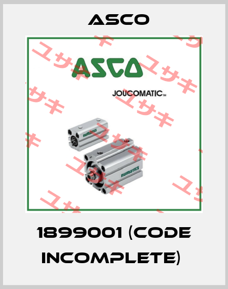 1899001 (Code incomplete)  Asco