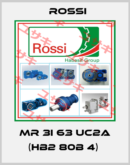 MR 3I 63 UC2A (HB2 80B 4)  Rossi