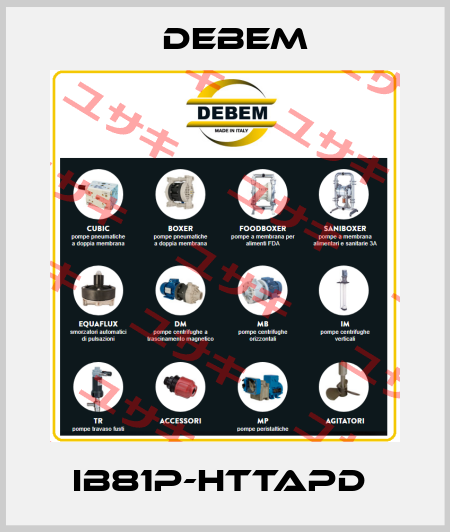  IB81P-HTTAPD  Debem