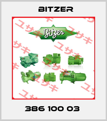 386 100 03  Bitzer