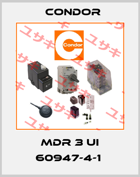 MDR 3 Ui 60947-4-1  Condor
