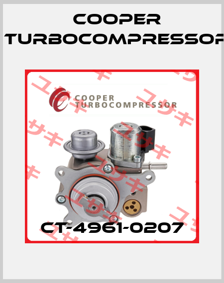 CT-4961-0207 Cooper Turbocompressor