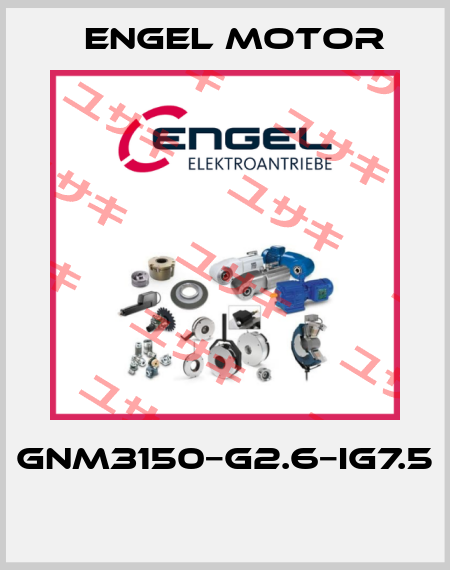 GNM3150−G2.6−IG7.5  Engel Motor