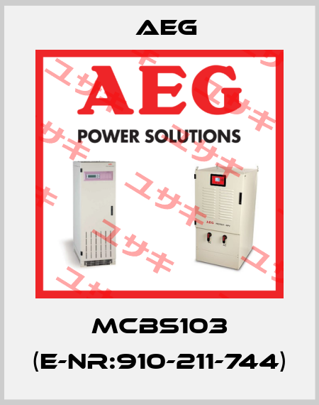 MCBS103 (E-NR:910-211-744) AEG