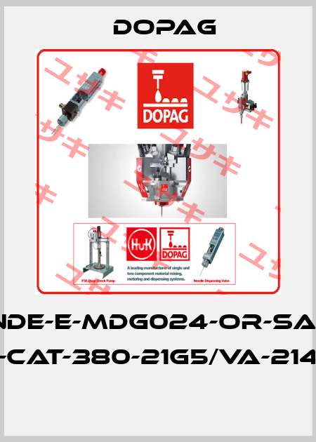 Sonde-E-MDG024-OR-SA/AA C38-CAT-380-21G5/VA-214/D10  Dopag