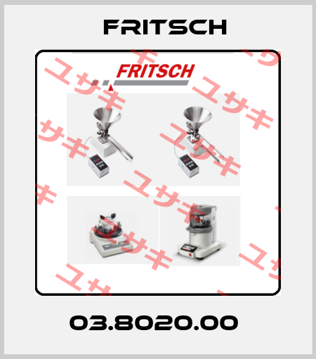 03.8020.00  Fritsch