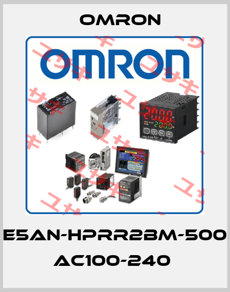 E5AN-HPRR2BM-500 AC100-240  Omron
