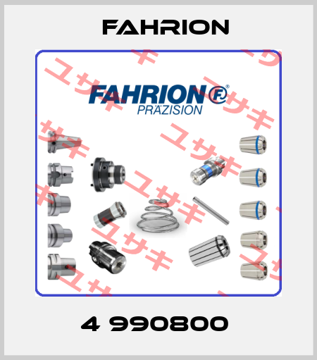  4 990800  Fahrion