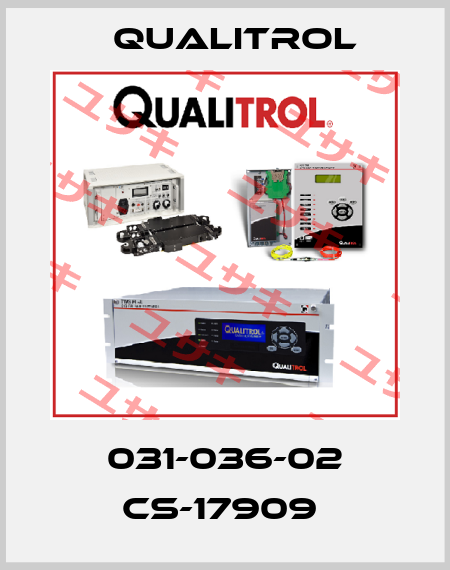 031-036-02 CS-17909  Qualitrol