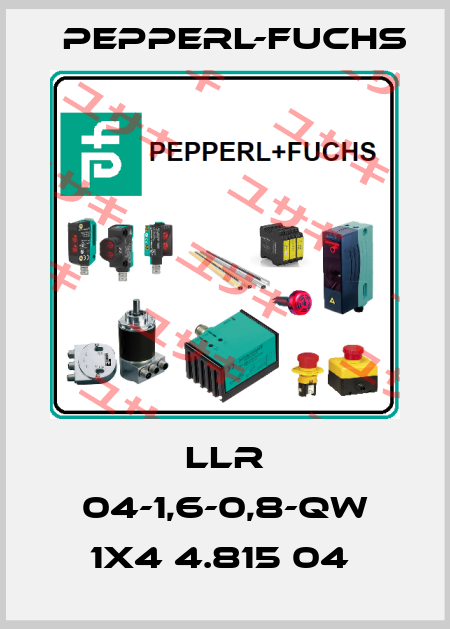 LLR 04-1,6-0,8-QW 1x4 4.815 04  Pepperl-Fuchs