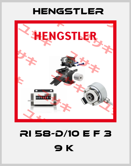 RI 58-D/10 E F 3 9 K  Hengstler