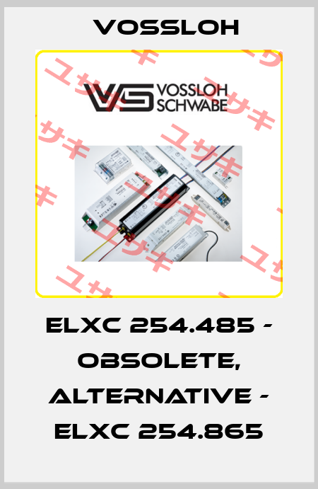ELXC 254.485 - obsolete, alternative - ELXc 254.865 Vossloh