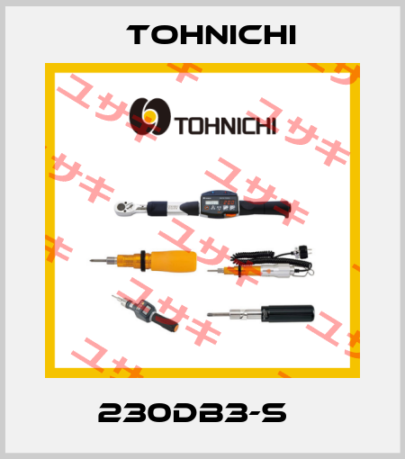 230DB3-S   Tohnichi