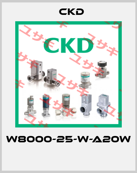 W8000-25-W-A20W  Ckd