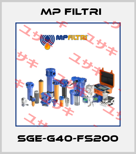 SGE-G40-FS200 MP Filtri