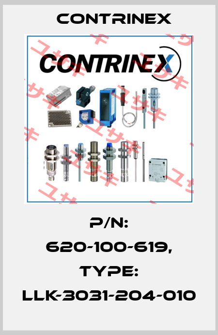 p/n: 620-100-619, Type: LLK-3031-204-010 Contrinex