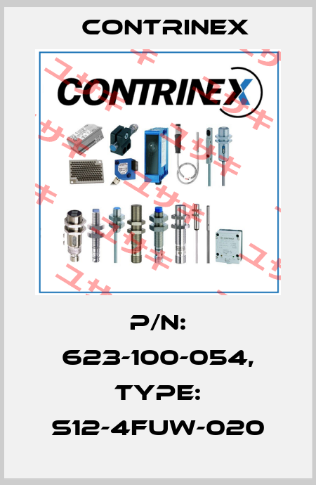 p/n: 623-100-054, Type: S12-4FUW-020 Contrinex