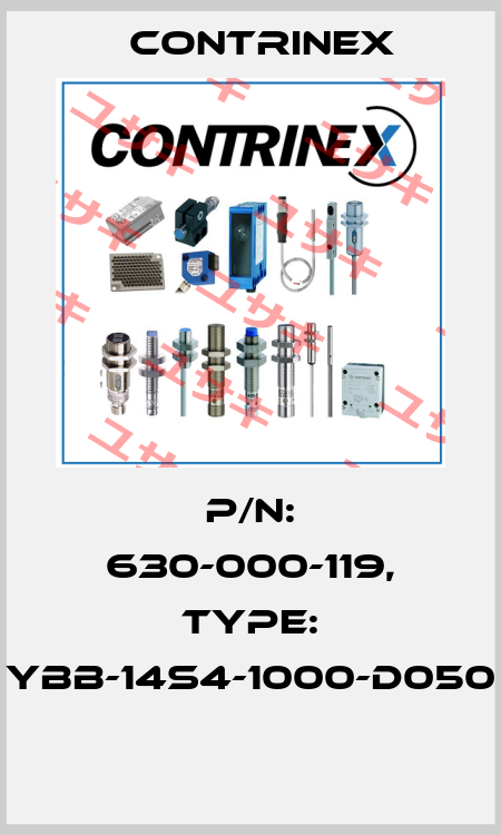 P/N: 630-000-119, Type: YBB-14S4-1000-D050  Contrinex