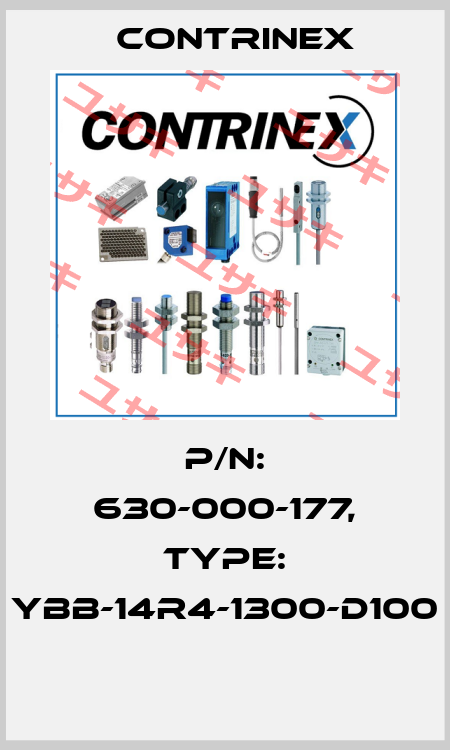 P/N: 630-000-177, Type: YBB-14R4-1300-D100  Contrinex