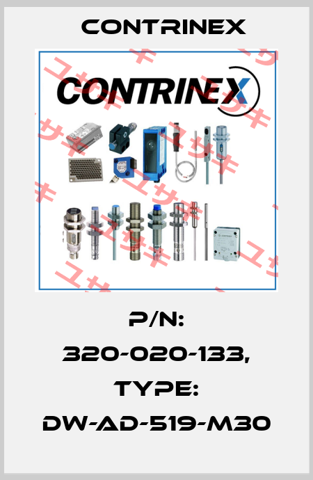 p/n: 320-020-133, Type: DW-AD-519-M30 Contrinex