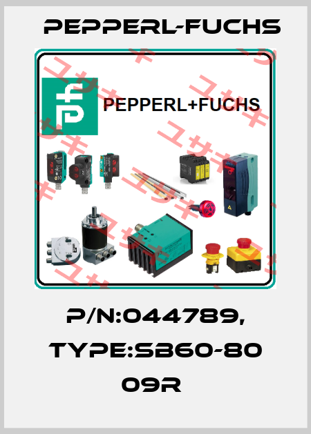 P/N:044789, Type:SB60-80 09R  Pepperl-Fuchs
