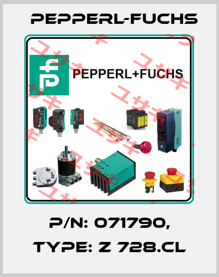 p/n: 071790, Type: Z 728.CL Pepperl-Fuchs