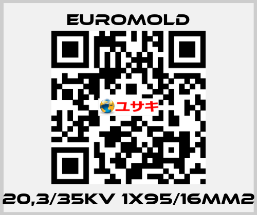 20,3/35KV 1X95/16MM2 EUROMOLD