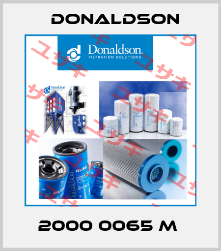 2000 0065 M  Donaldson